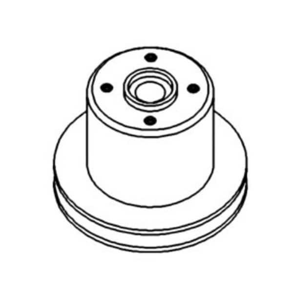 New Tractor Water Pump Pulley Fits MF 365 390 4225 4253 4255 +